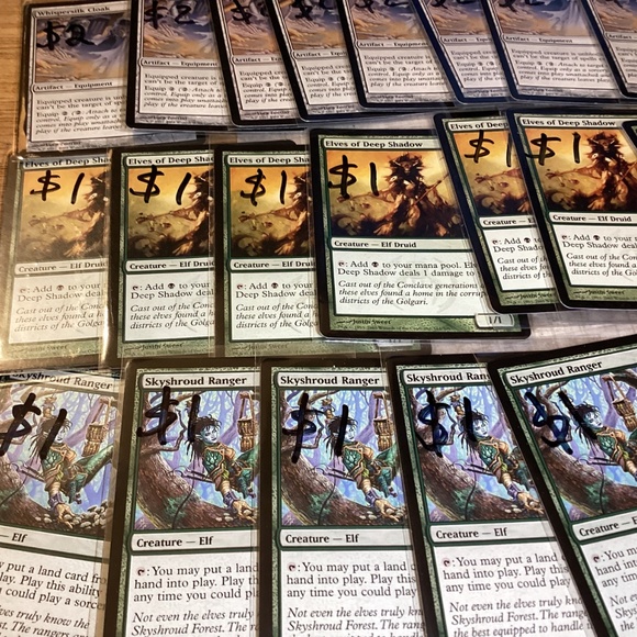 42 Wizard of the Coast Magic The Gathering Cards 13 Foil and 29 regular - Picture 3 of 16